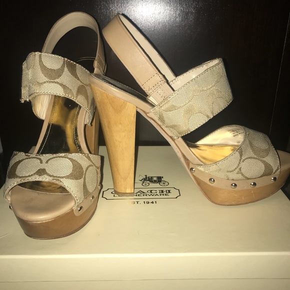 Coach Shoes - COACH heel